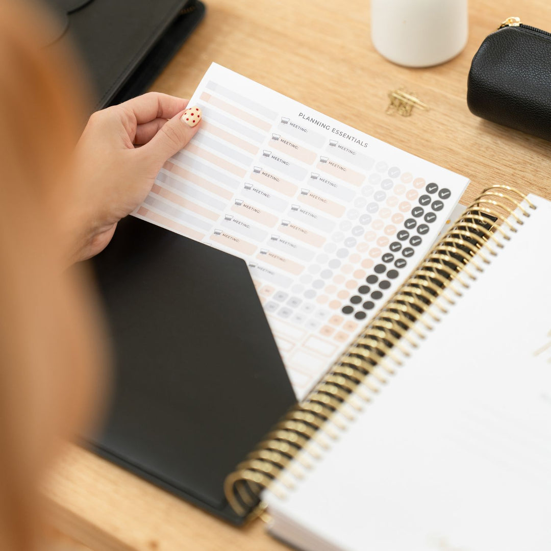 Business Planner Sticker Pack - Black