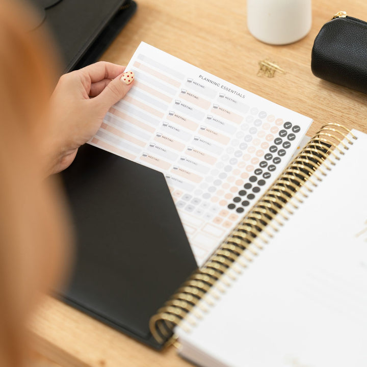 Business Planner Sticker Pack - Black
