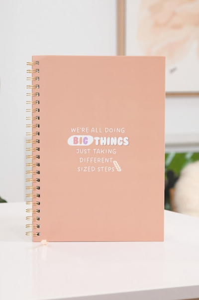 A4 Notebook - Apricot Tan