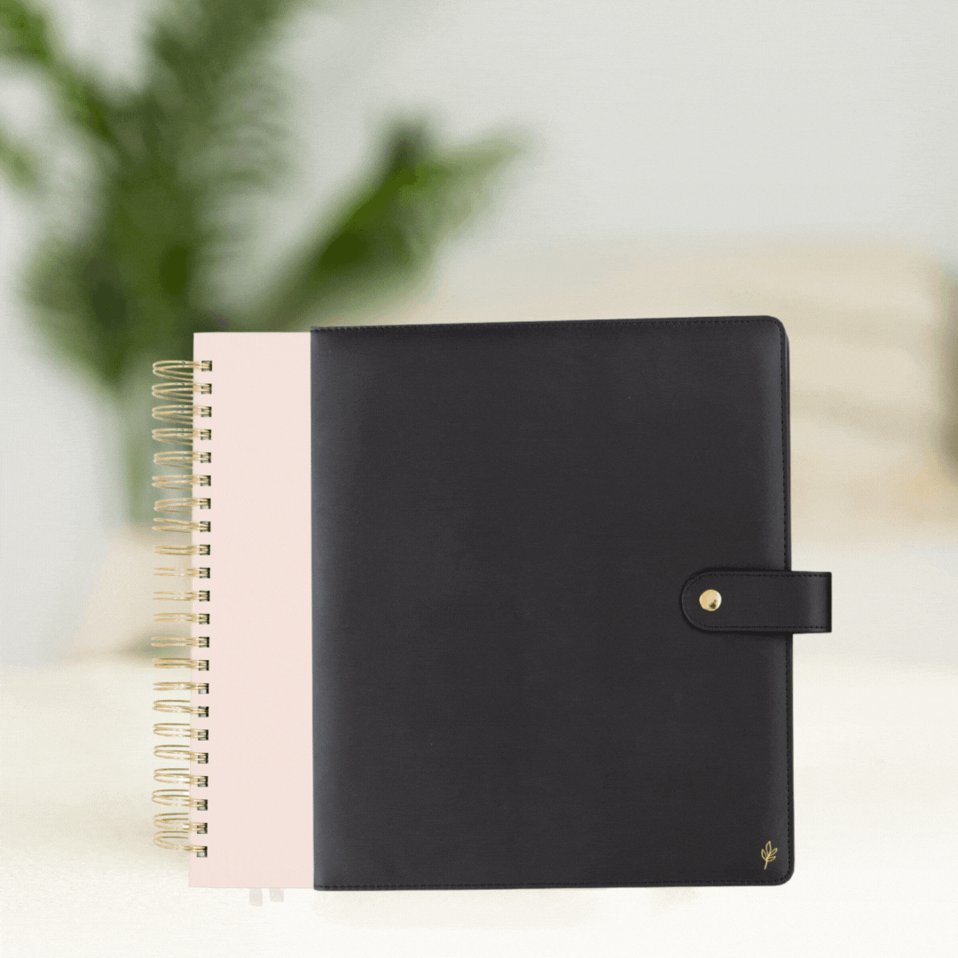Planner + Cover Bundle BLACK (Signature, Daily + Classic) – Steph Pase ...