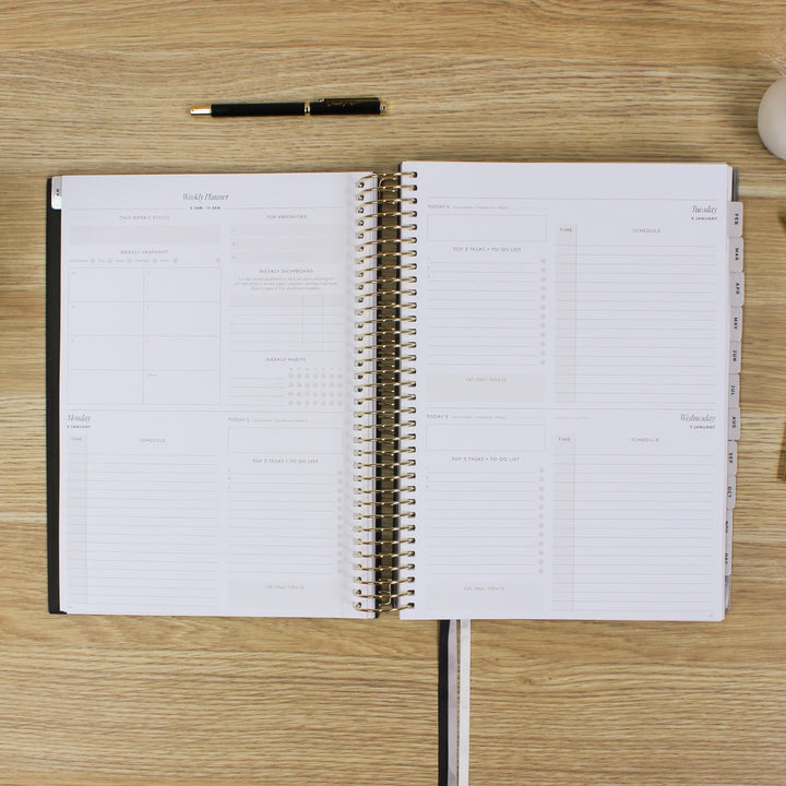2026 Business Planner - Black