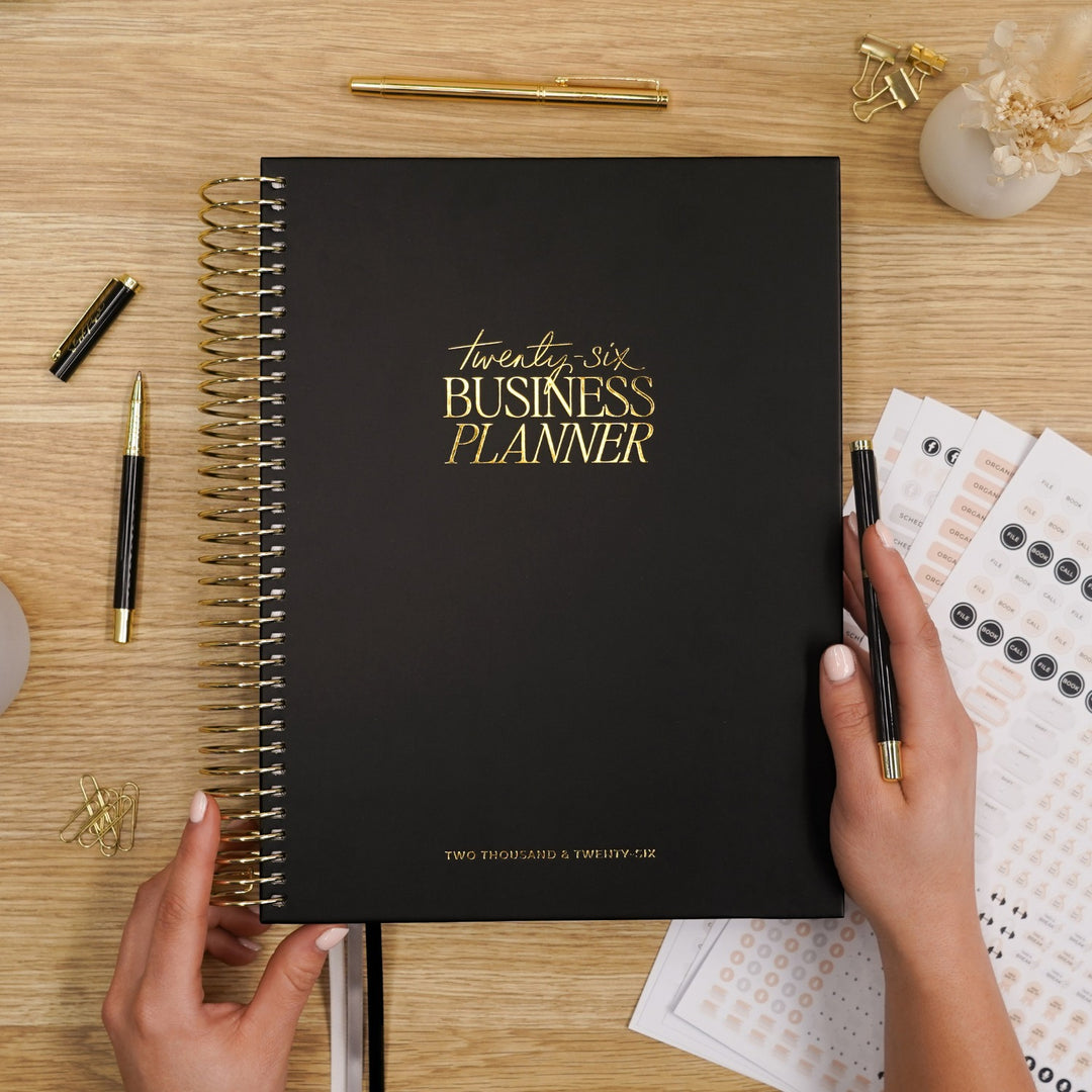 2026 Business Planner - Black
