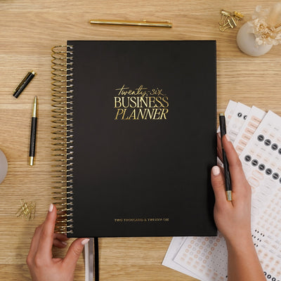 2026 Business Planner - Black