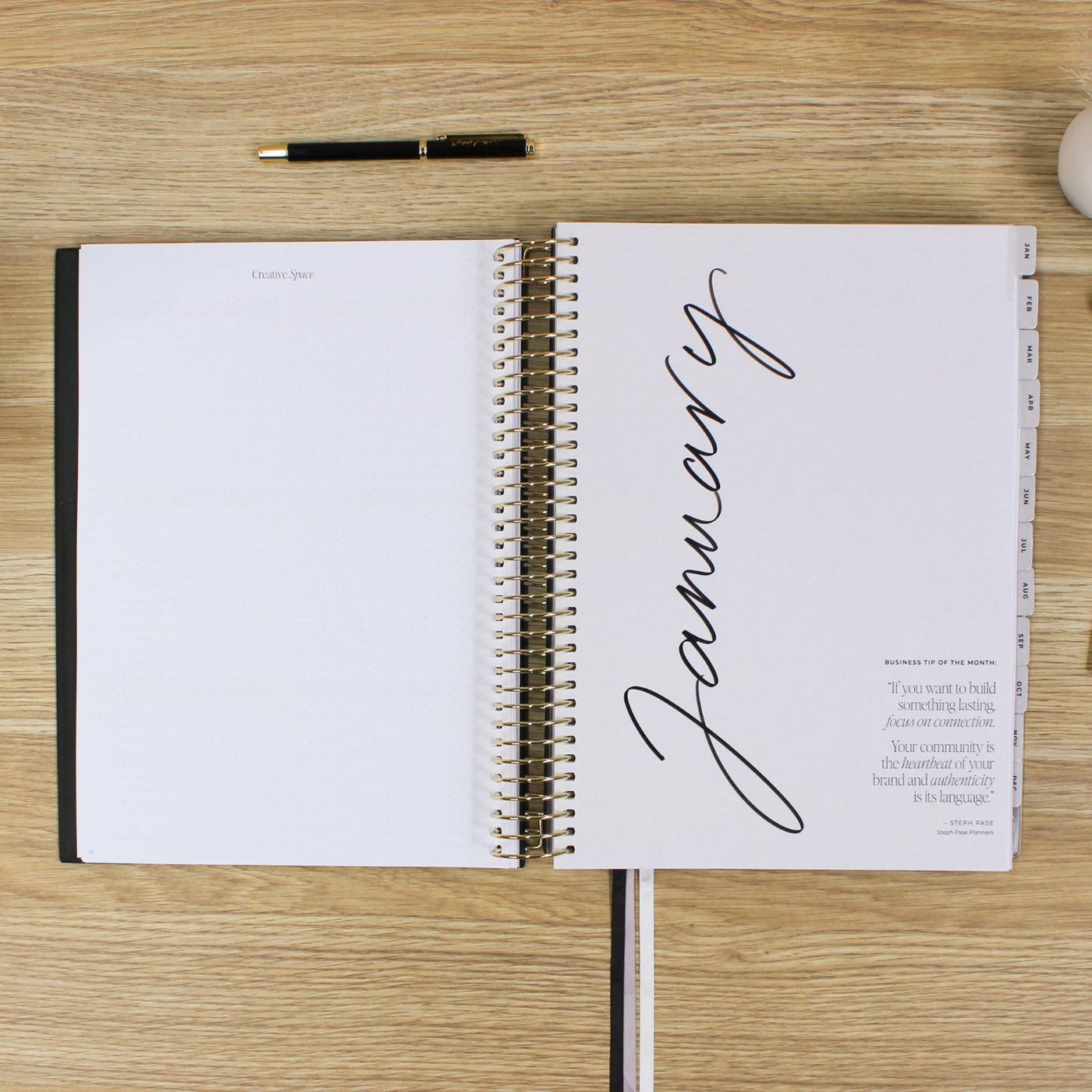 2026 Business Planner - Black
