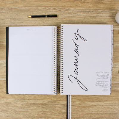 2026 Business Planner - Black