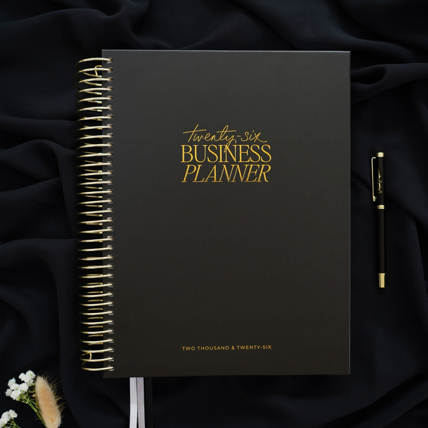 2026 Business Planner - Black