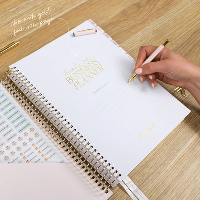 2026 Business Planner - Blush