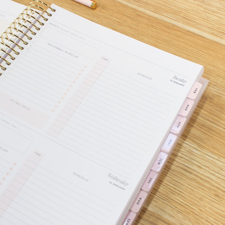 2026 Business Planner - Blush