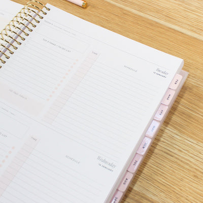 2026 Business Planner - Blush