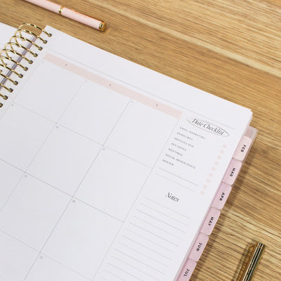 2026 Business Planner - Blush