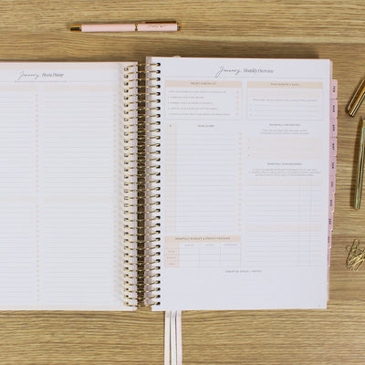 2026 Business Planner - Blush