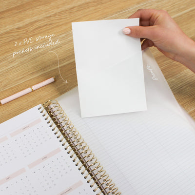 2026 Business Planner - Blush
