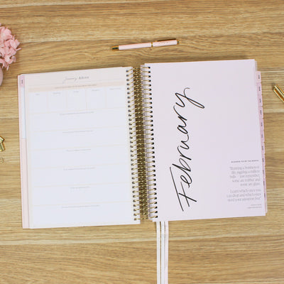 2026 Business Planner - Blush