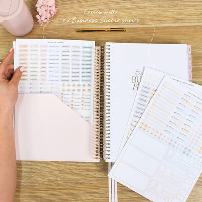 2026 Business Planner - Blush