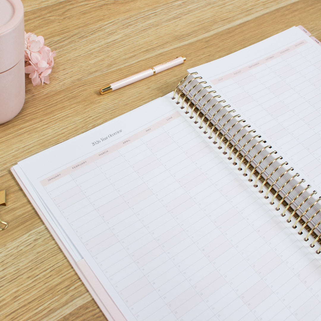 2026 Business Planner - Blush