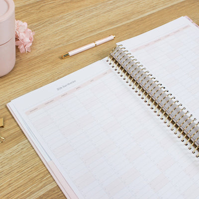2026 Business Planner - Blush