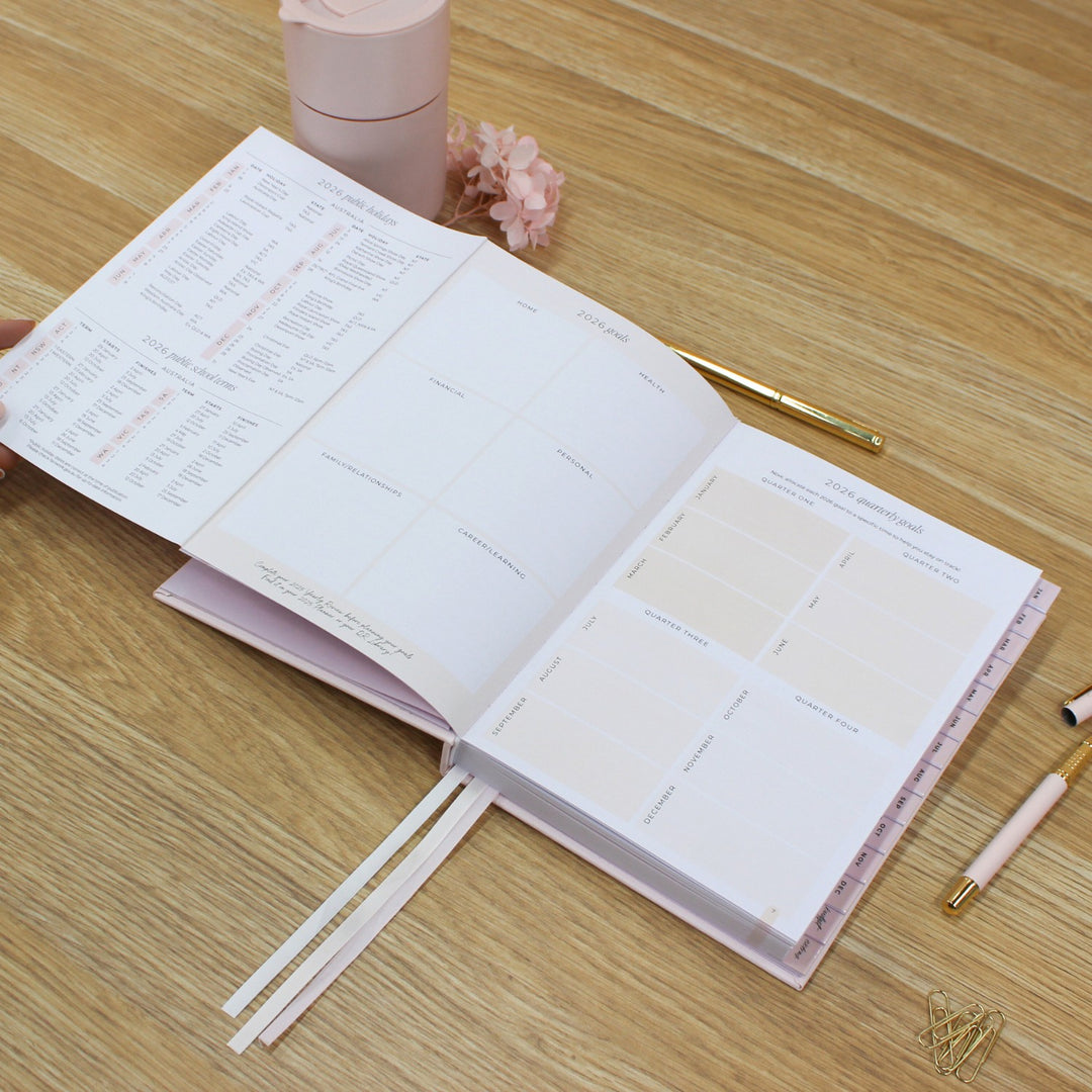 2026 Essential Planner - Blush