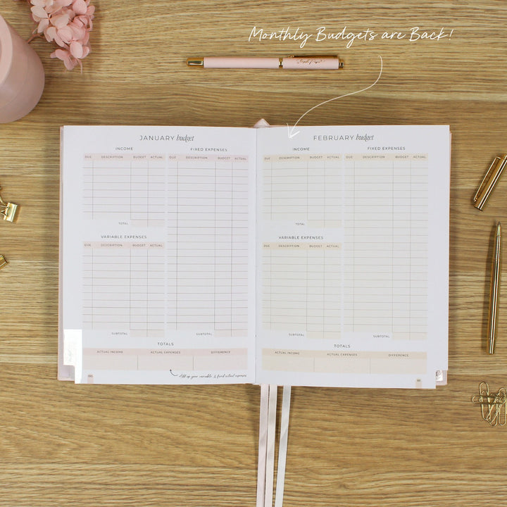 2026 Essential Planner - Blush
