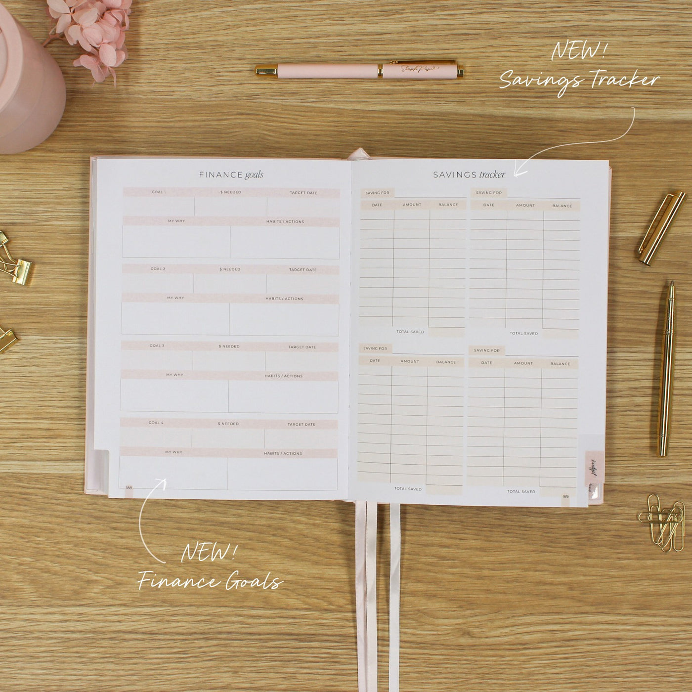 2026 Essential Planner - Blush