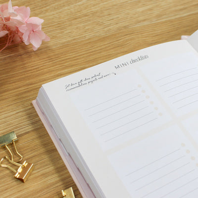 2026 Essential Planner - Blush