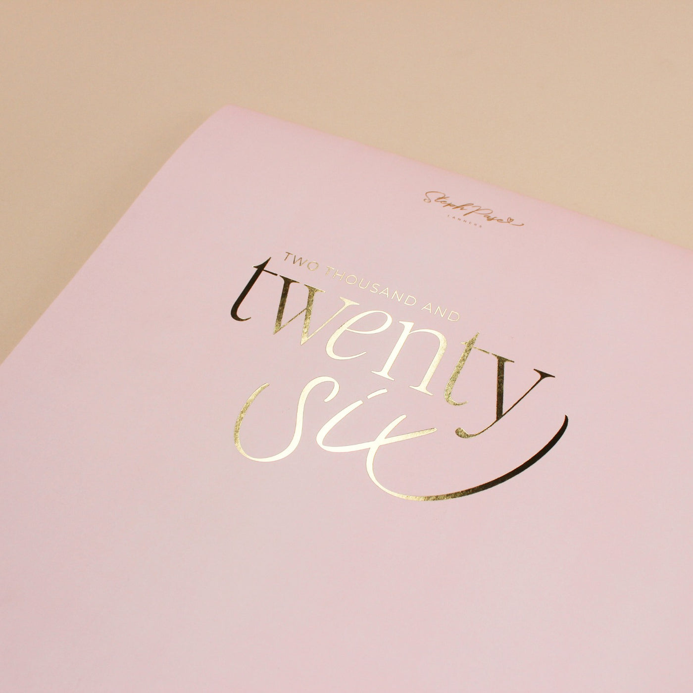 2026 Wall Planner - Blush + Beige