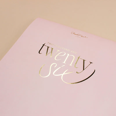 2026 Wall Planner - Blush + Beige