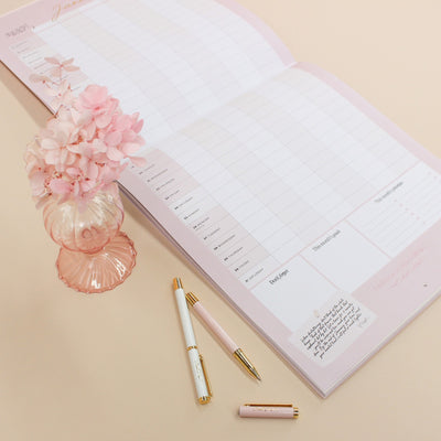 2026 Wall Planner - Blush + Beige