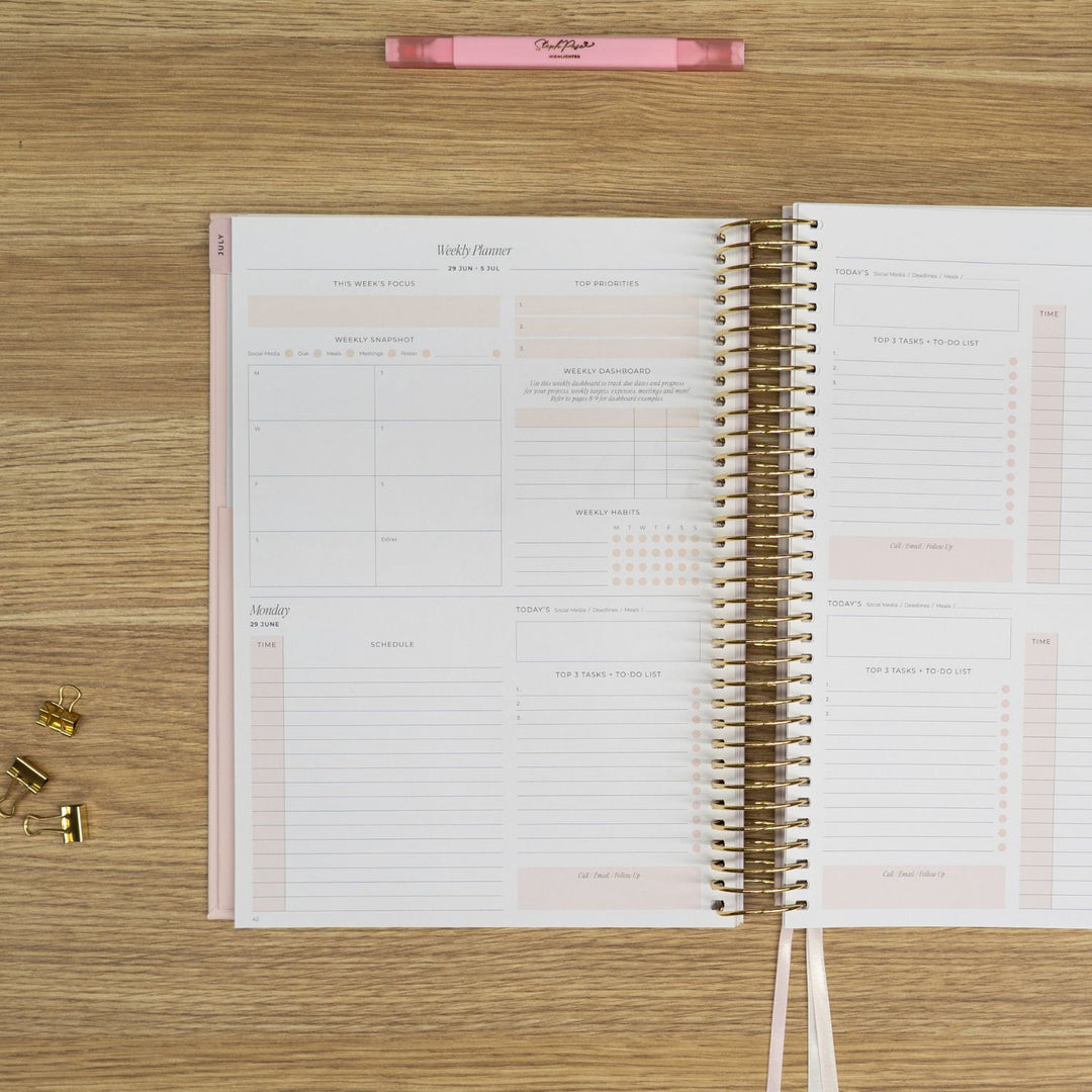 2026/27 Financial Year Business Planner - Blush