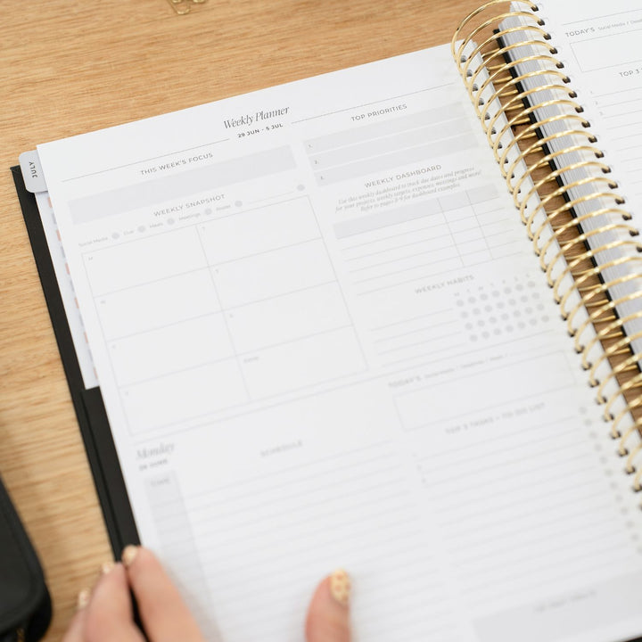 2026/27 Financial Year Business Planner - Black
