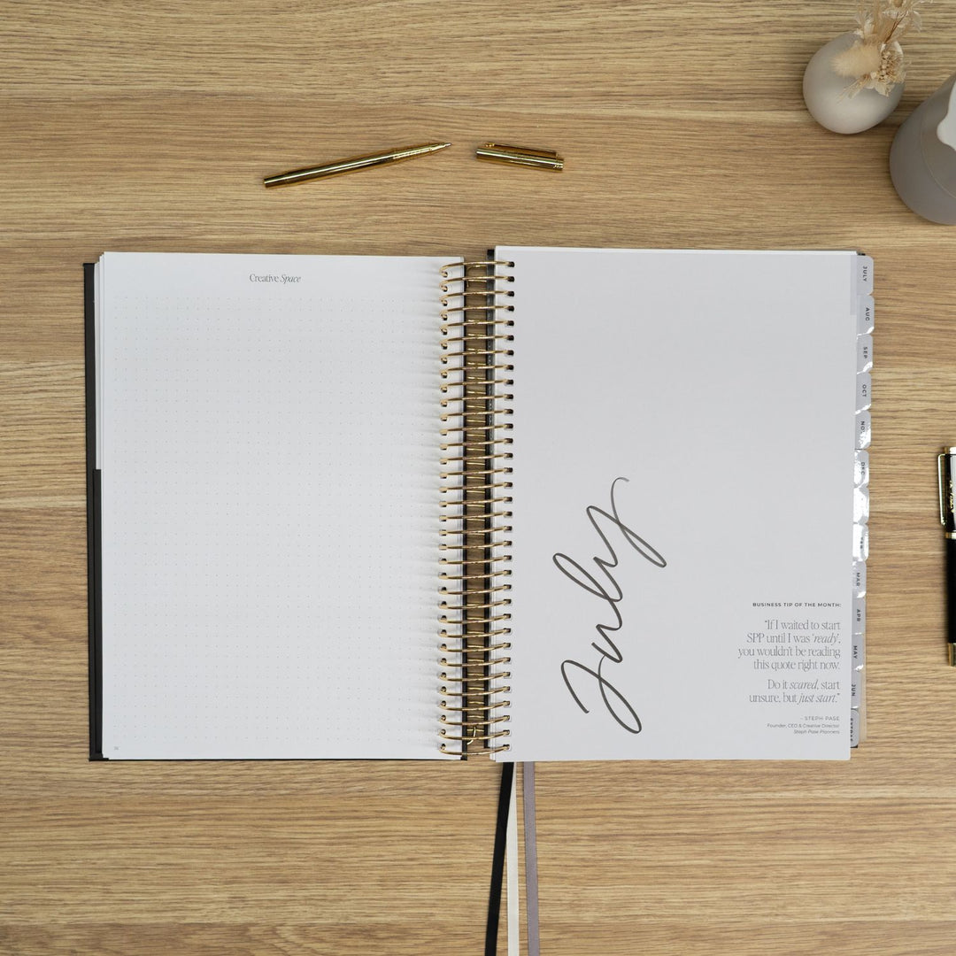 2026/27 Financial Year Business Planner - Black