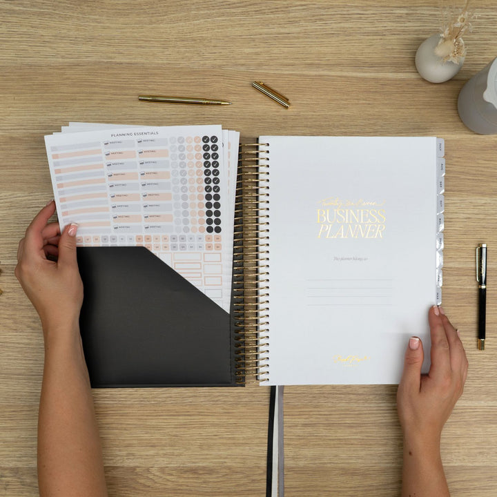 2026/27 Financial Year Business Planner - Black