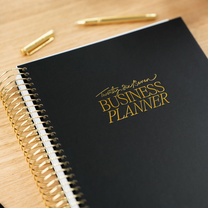 2026/27 Financial Year Business Planner - Black