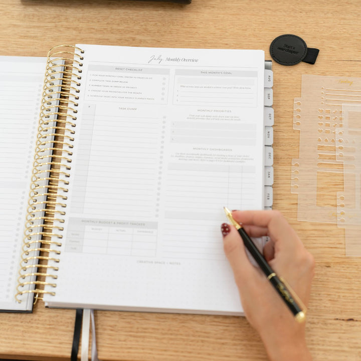 2026/27 Financial Year Business Planner - Black