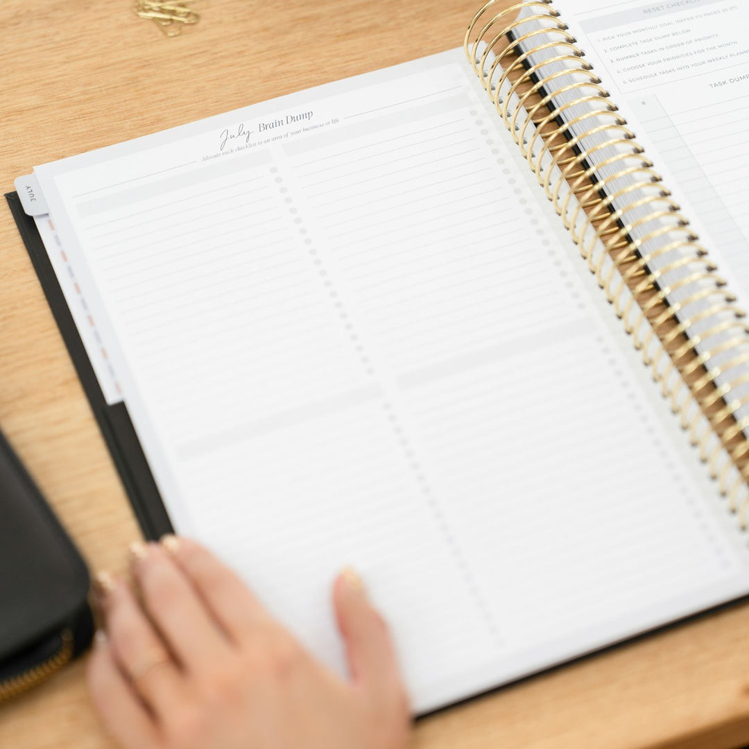 2026/27 Financial Year Business Planner - Black