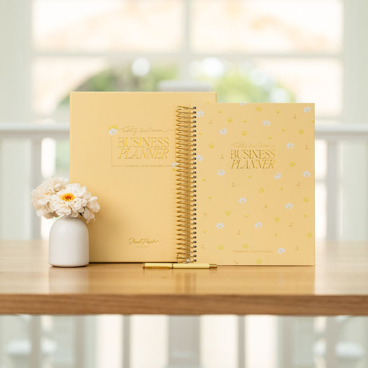 2026/27 Financial Year Business Planner - Daisy Yellow