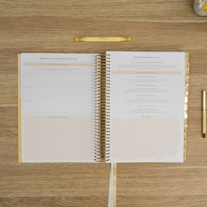 2026/27 Financial Year Business Planner - Daisy Yellow
