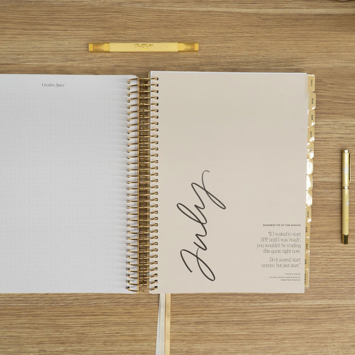 2026/27 Financial Year Business Planner - Daisy Yellow