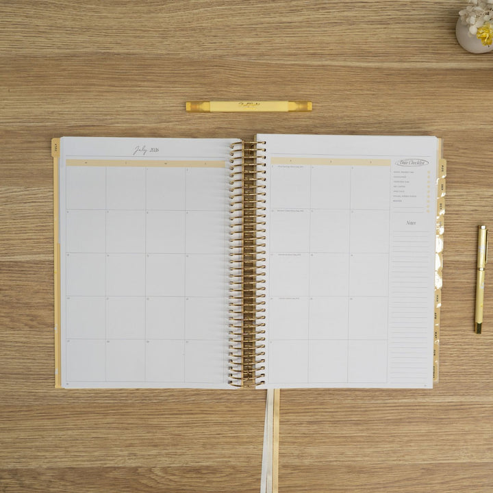 2026/27 Financial Year Business Planner - Daisy Yellow