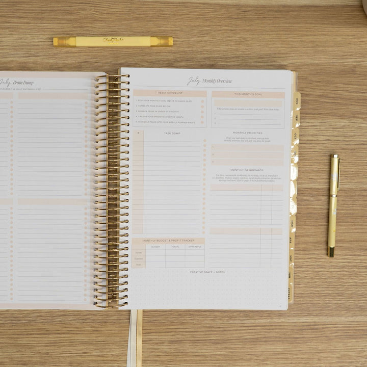 2026/27 Financial Year Business Planner - Daisy Yellow