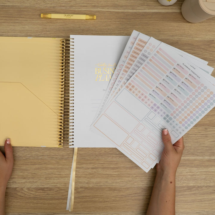2026/27 Financial Year Business Planner - Daisy Yellow