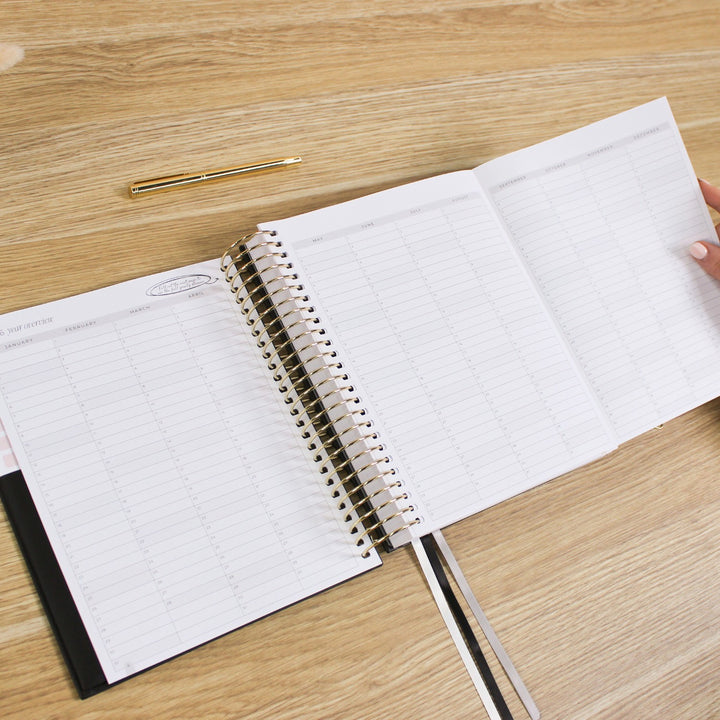 2026 Signature Planner - Black