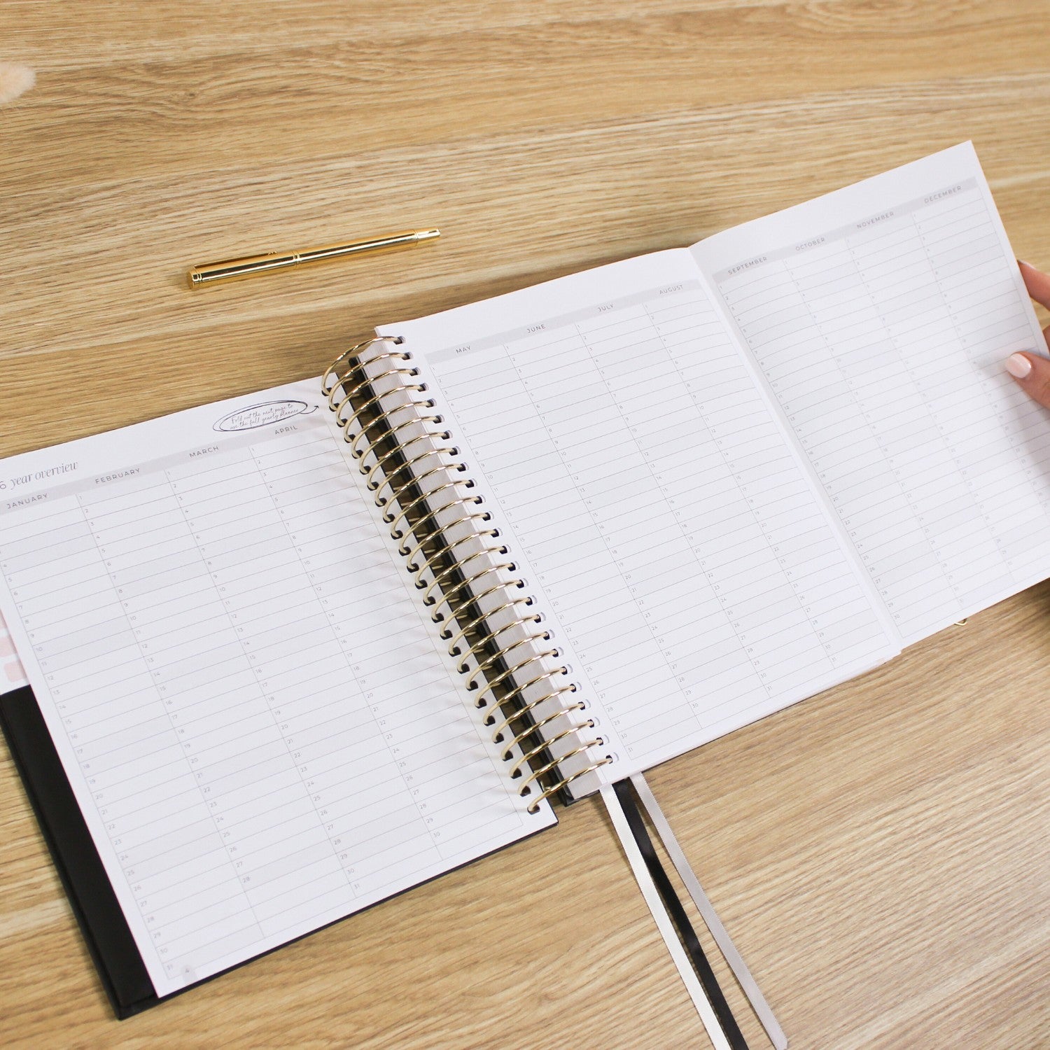 2026 Signature Planner - Black – Steph Pase Planners