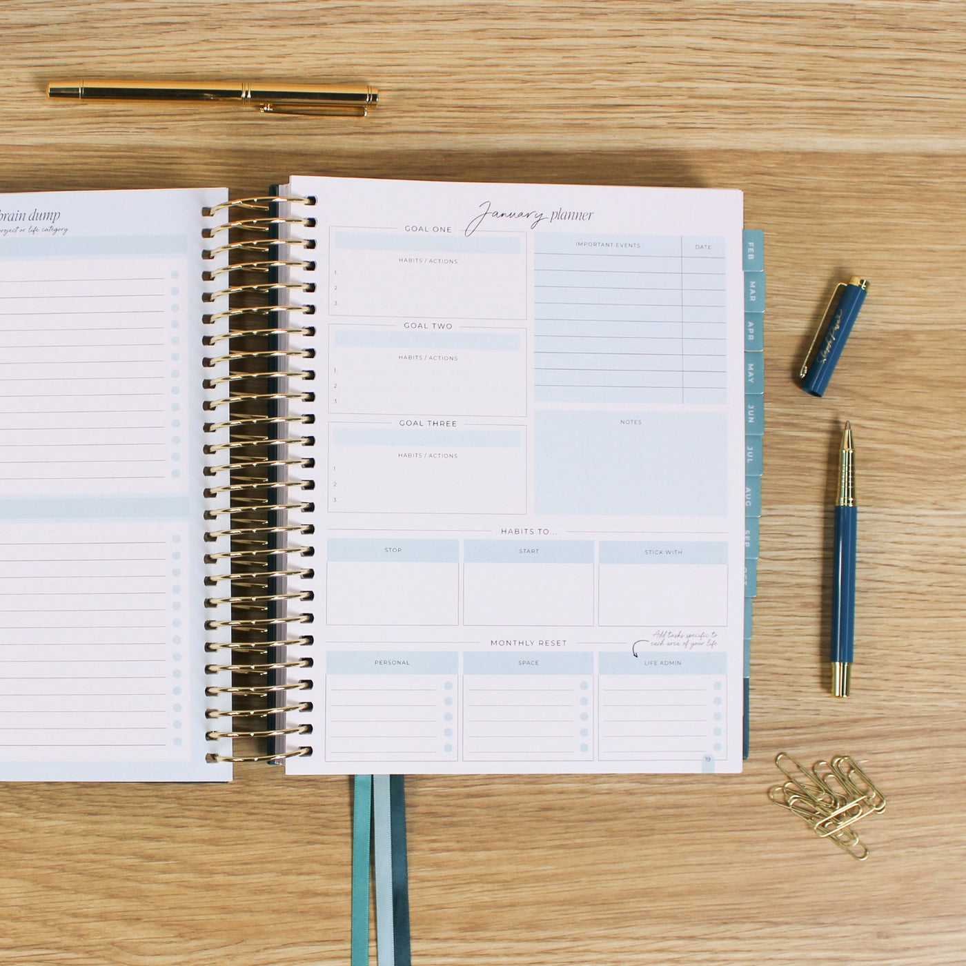 2026 Signature Planner - Teal