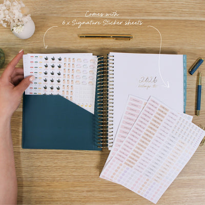 2026 Signature Planner - Teal