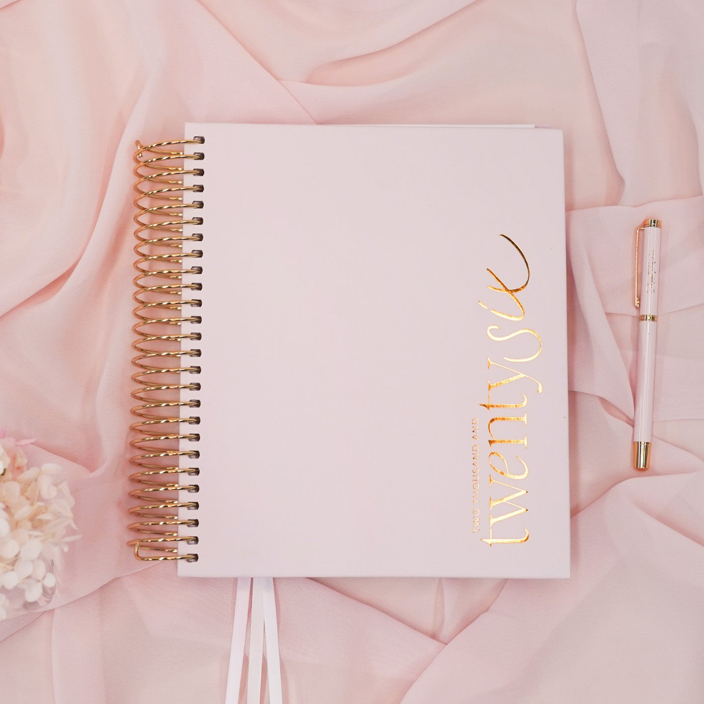 2026 Signature Planner - Blush + Yellow Gold