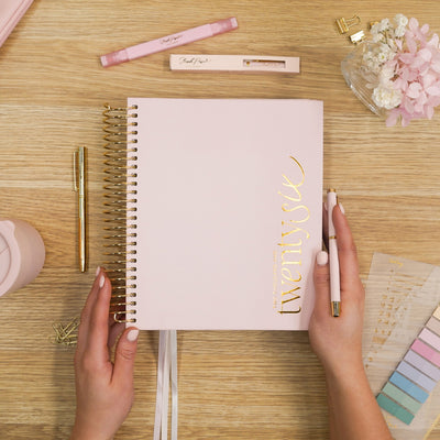 2026 Signature Planner - Blush + Yellow Gold
