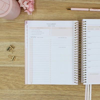 2026 Signature Planner - Blush + Yellow Gold