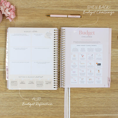 2026 Signature Planner - Blush + Yellow Gold
