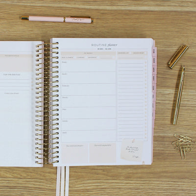 2026 Signature Planner - Blush + Yellow Gold