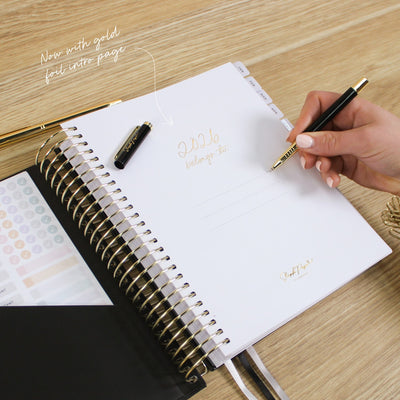 2026 Daily Planner - Black